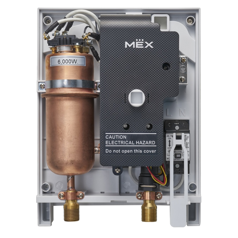 MEX เครื่องทำน้ำร้อน 6000W CUBE6000R สีบรอนซ์เงิน