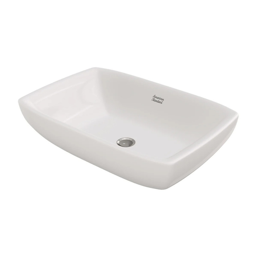 American Standard อ่างล้างหน้าวางบนเคาน์เตอร์ก๊อกบนอ่าง รุ่น milano WP-F650-WT