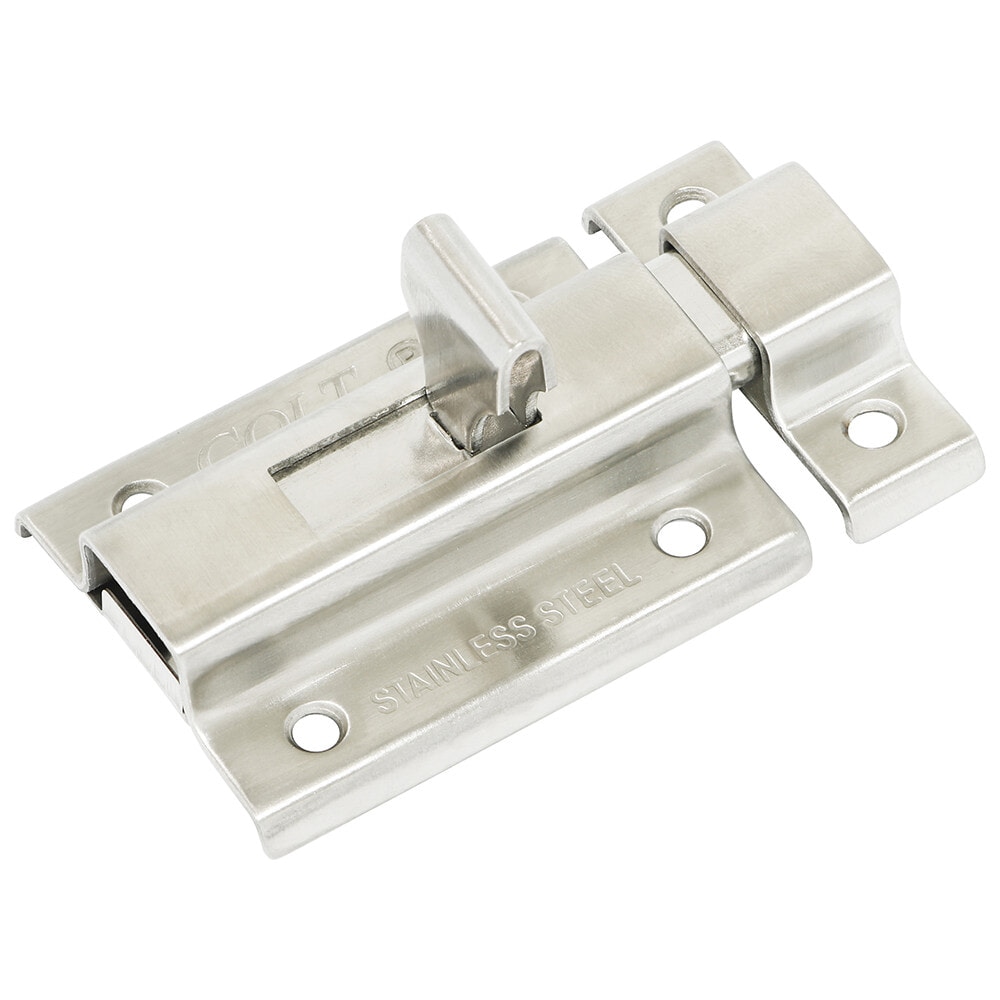 COLT กลอนห้องน้ำ รุ่น 500 ขนาด 2.5 นิ้ว สีสแตนเลส (แพ็ค 1)