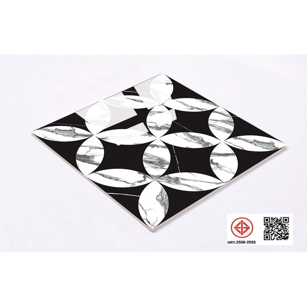 Marbella กระเบื้องพอร์ซเลน 60x60 ซม. รุ่น ม็องโก XDF388  Glossy (4P)
