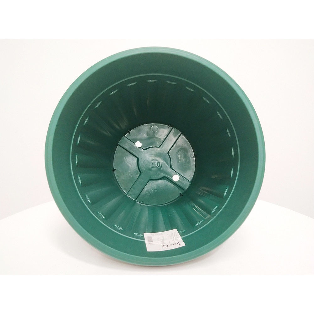 Tree O กระถางต้นไม้ทรงกลม ขนาด29*22CM รุ่นKD2006-GN สีเขียว