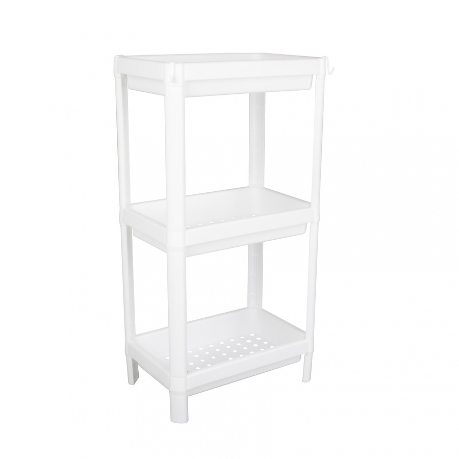GOME ชั้นวางอเนกประสงค์ทรงแคบ 3 ชั้น รุ่น TG59555 ขนาด 36x23x70 cm. สีขาว