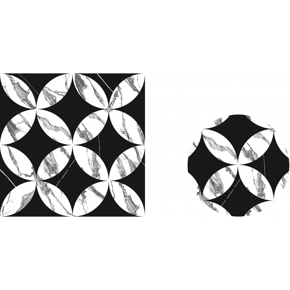 Marbella กระเบื้องพอร์ซเลน 60x60 ซม. รุ่น ม็องโก XDF388  Glossy (4P)