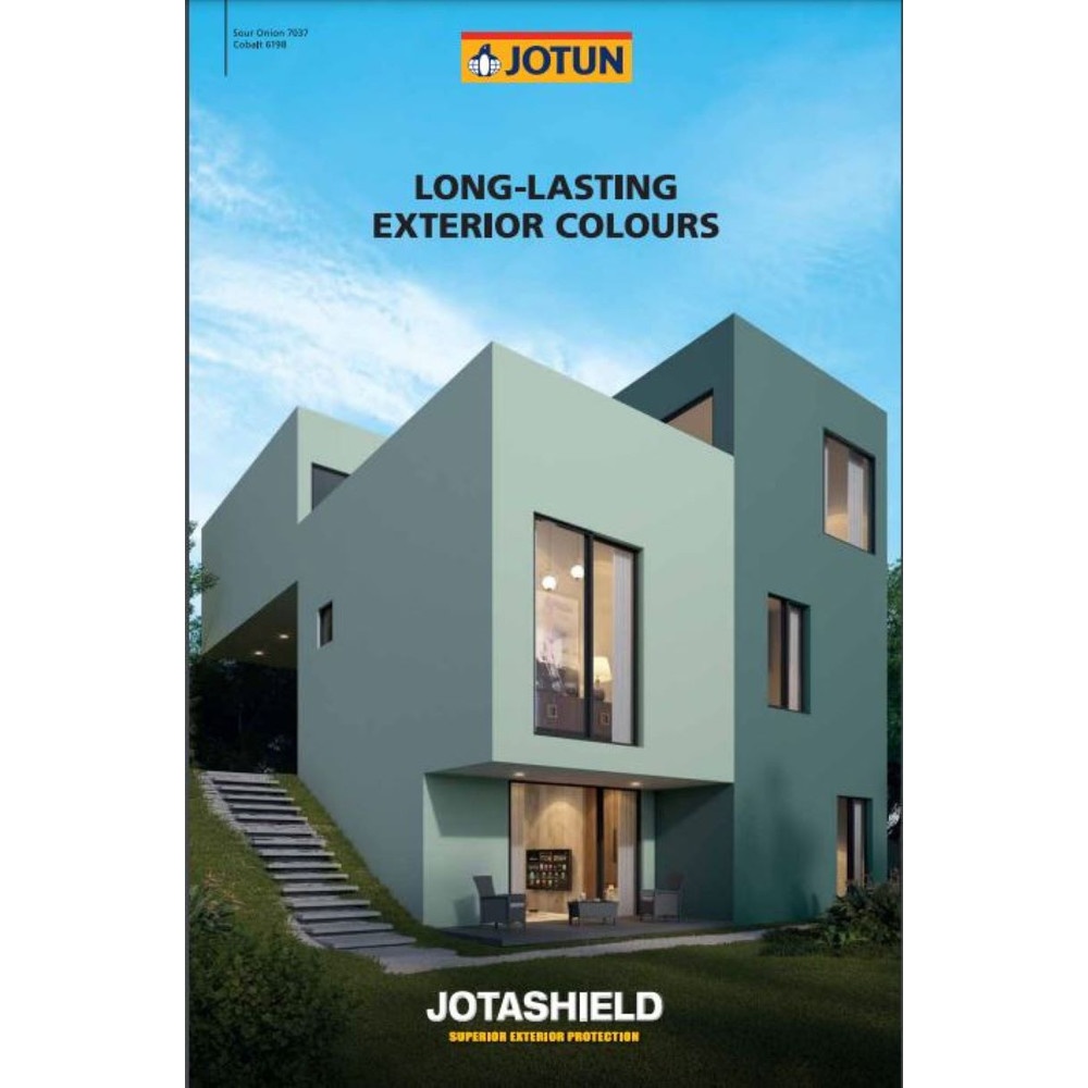 Jotun สีน้ำภายนอก โจตาชิลด์ แอนติเฟด คัลเลอร์ส  กึ่งเงา เบส เอ 9ลิตร