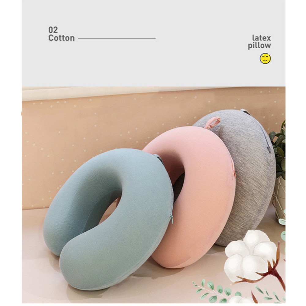 KOJI หมอนรองคอตัวยู รุ่น U04 ขนาด 29x27x9ซม.คละสี