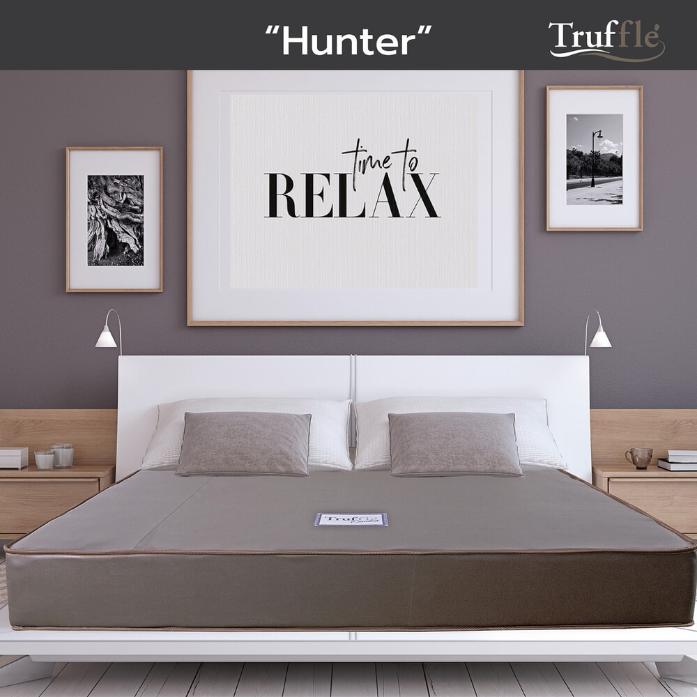 TRUFFLE ที่นอนสปริงPVC 2.6 รุ่นHunter 5ฟุต หนา9" รับประกัน 8ปี