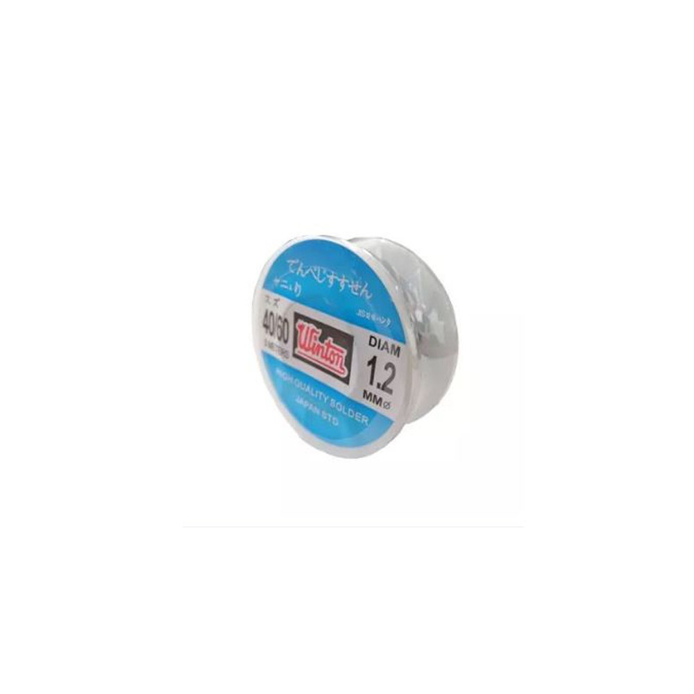 WINTON ตะกั่วเส้นบัดกรี 1.2mm. Sn40/Pb60 ยาว 3M.
