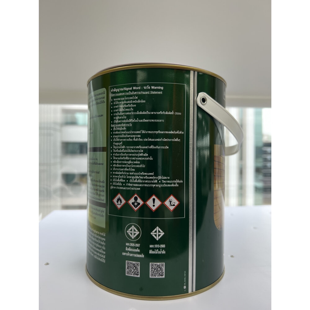Dulux คิวปรีโนล สีย้อมไม้เงา ขนาด 1 กล. สีมะฮอกกานี