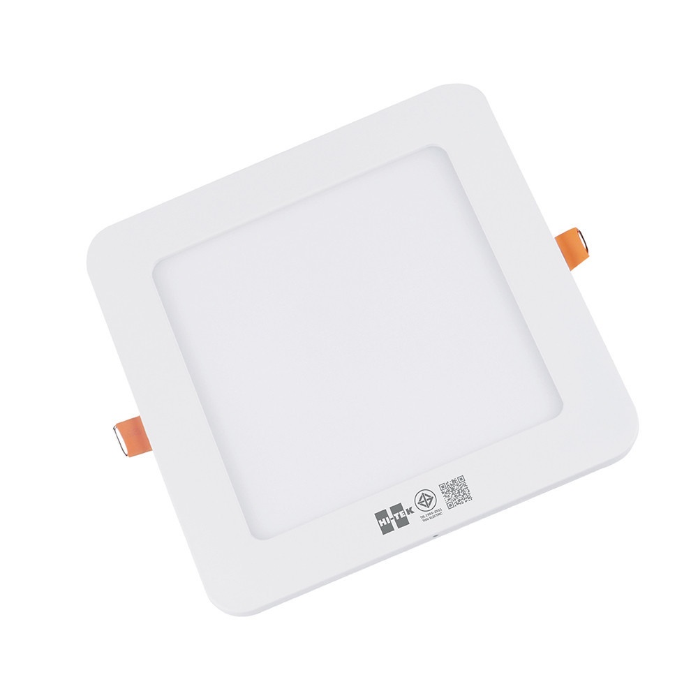 HI-TEK โคมพาเนล LED อีโค่ ทรงสี่เหลี่ยม 5นิ้ว 9W แบบฝังฝ้า รุ่นHFLEPSR09D แสงขาว