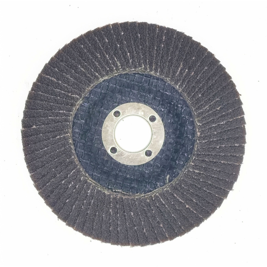 BISON จานทรายซ้อนหลังแข็ง เบอร์ 60 ขนาด 100x16 มม. รุ่น T27100FD60