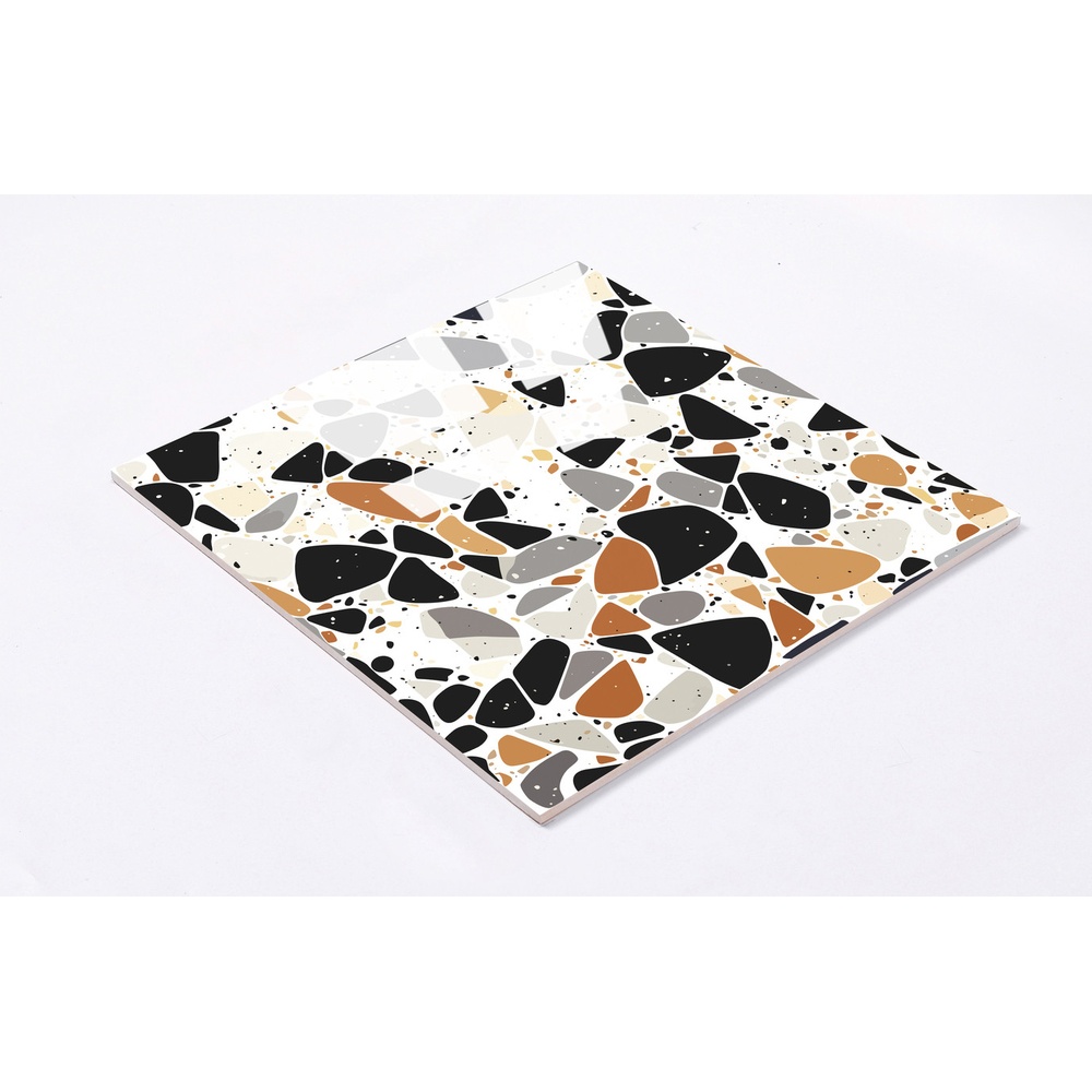 Marbella กระเบื้องเซรามิคปูพื้น 40X40 ซม. รุ่น แคนดี้ร็อค HK922 Gloss (12P)