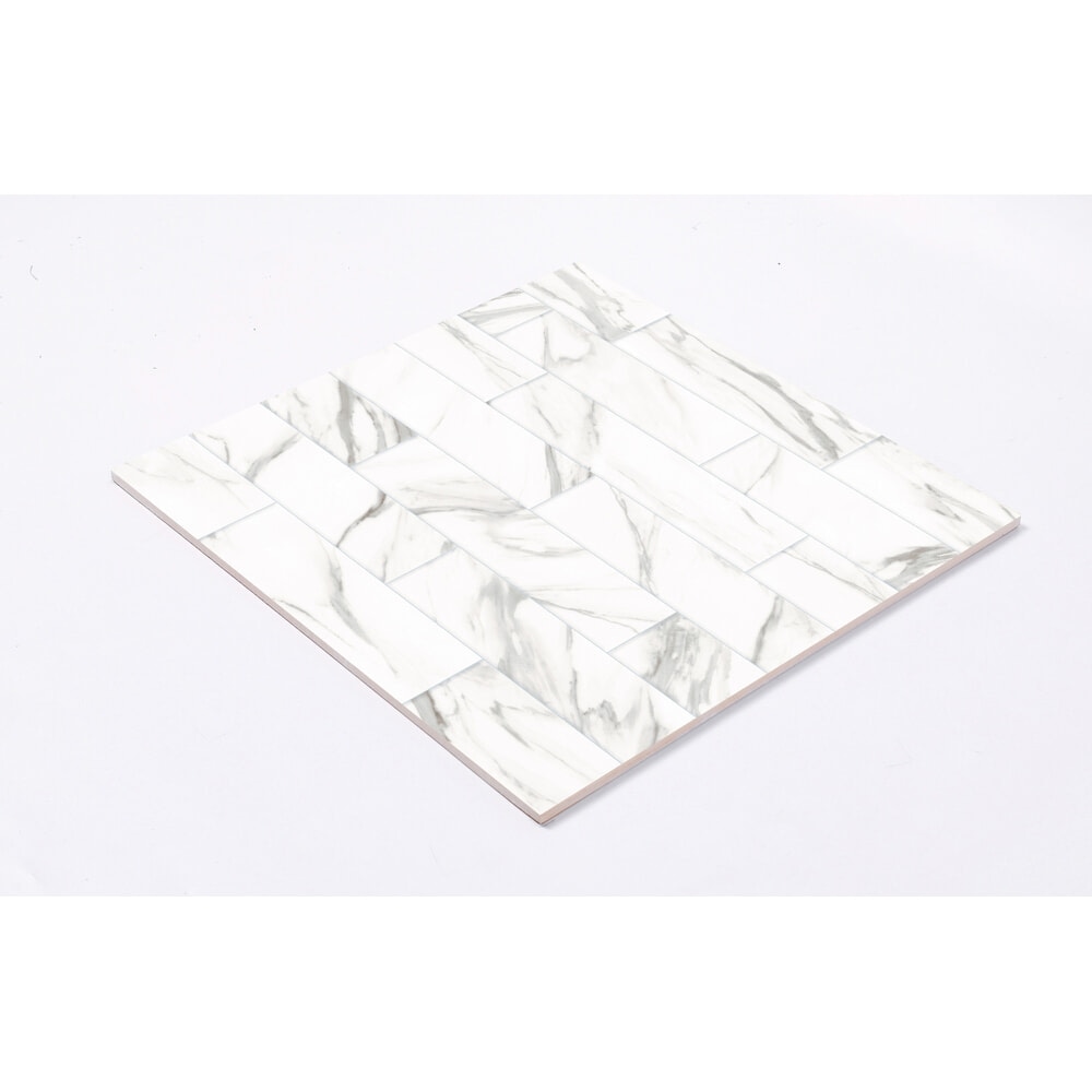 Marbella กระเบื้องเซรามิคปูพื้น 40X40 ซม. รุ่น เชอแตม CJ303580 Gloss Flat (12P)
