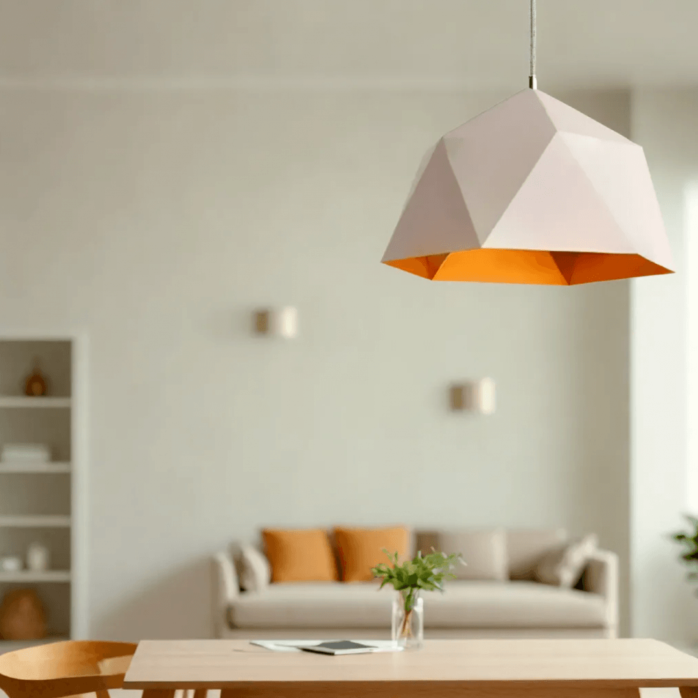 EILON โคมไฟแขวนเพดาน ขั้วE27 รุ่น CDD2023-808 สีขาว