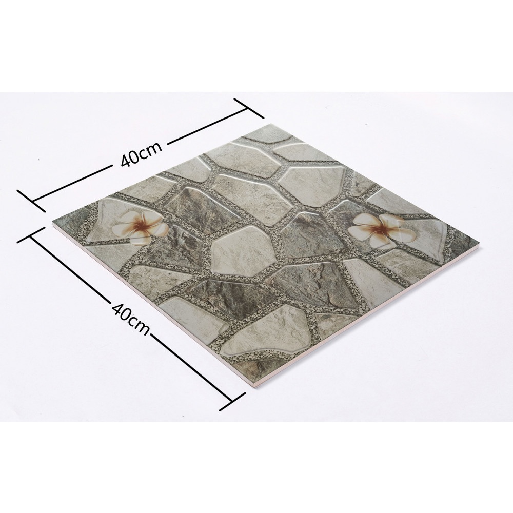 Marbella กระเบื้องเซรามิคปูพื้น 40X40 ซม. รุ่น FJL405 Matt (12P)