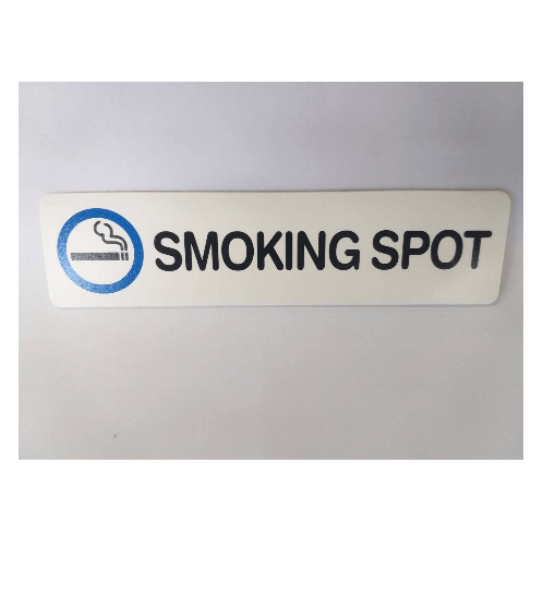 ป้ายPP (SMOKING SPOT) SGB1103-05 ขนาด 16x4 ซม.