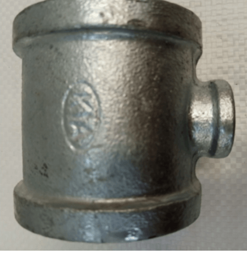 VAVO สามทางลดเหล็ก 2"x3/4"