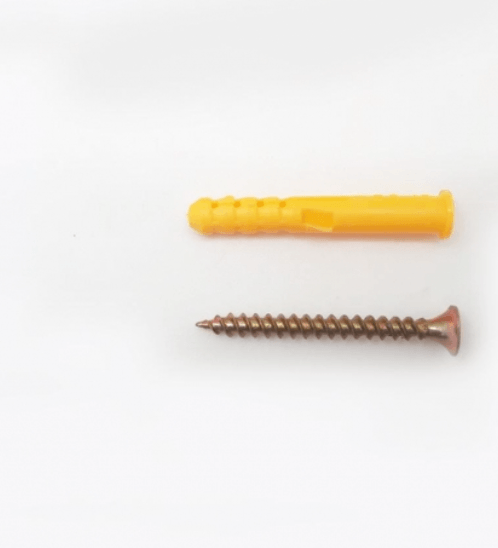 พุคพลาสติก เบอร์ 7 พร้อมสกรู รุ่น EN-004-CS (10ชิ้น/แพ็ค) FIX-XY