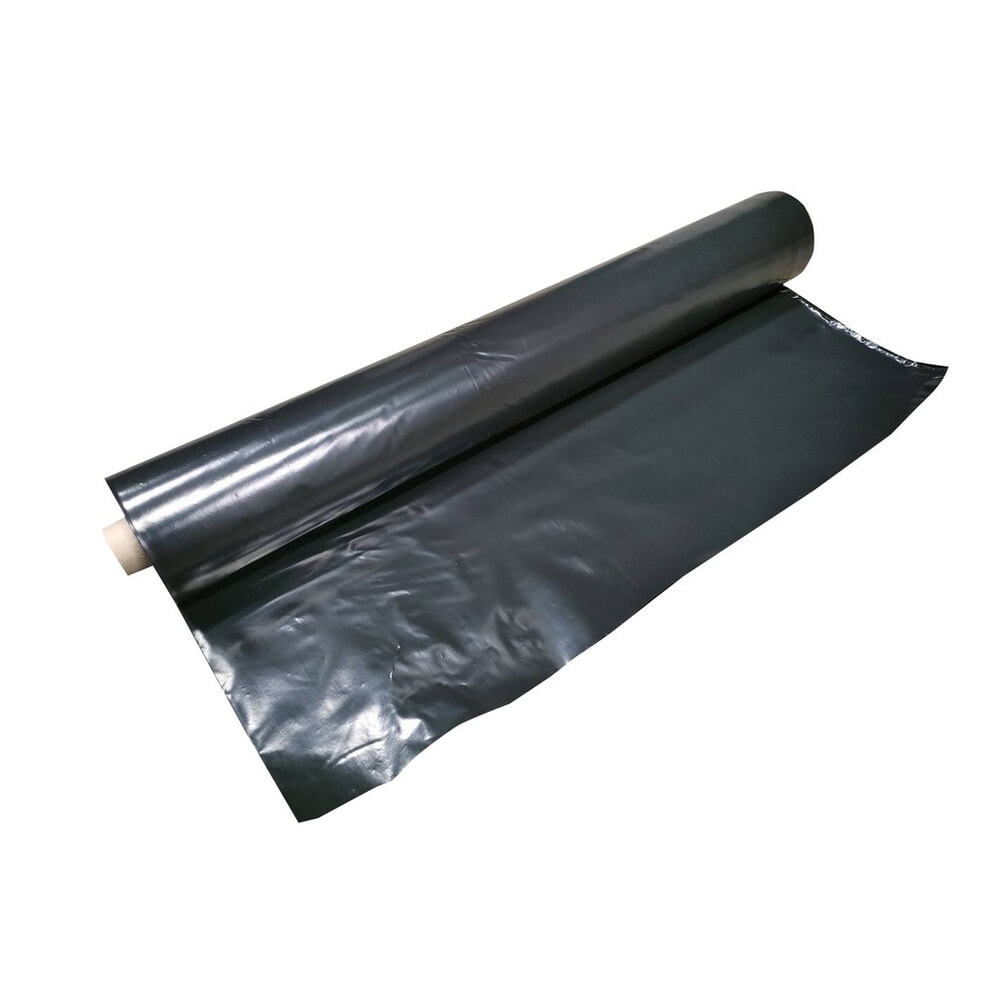POLLO พลาสติกคลุมเห็ด 2m.x70m. 50ไมครอน สีดำ