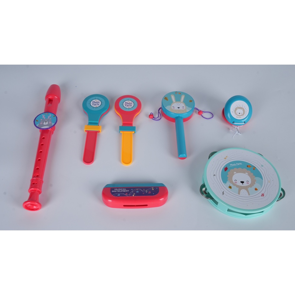 TOYS ของเล่นชุดเครื่องดนตรีพร้อมอุปกรณ์ # 3605E ขนาด 35.5x7x26.5 ซม.