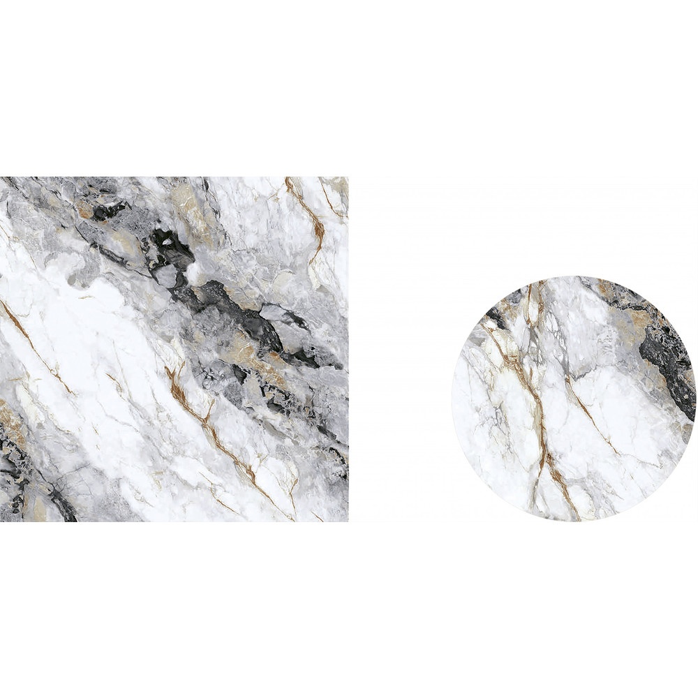 Marbella กระเบื้องพอร์ซเลนปูพื้น 60x60 ซม. รุ่น อิตาโน่ XQ3406 ผิวเงา random (4P)