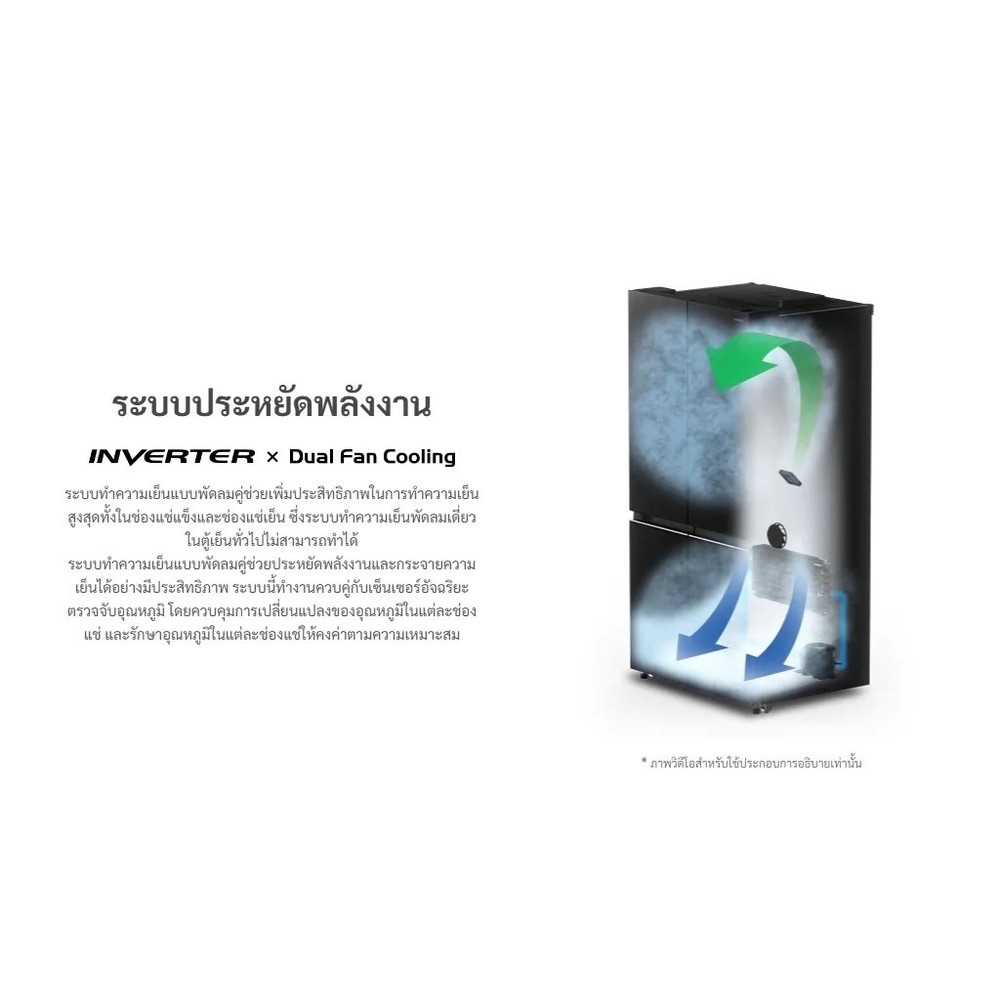 HITACHI ตู้เย็น Side by side 22.4 คิว RMX600GVTH0 MGW
