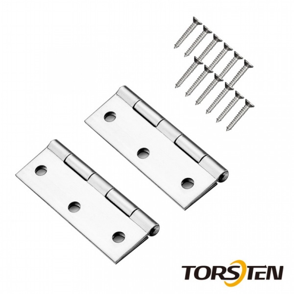 TORSTEN บานพับสแตนเลส  3  x2  x1.5มม แพ็ค 2ชิ้น รุ่น HSS3.2.15-GBX2