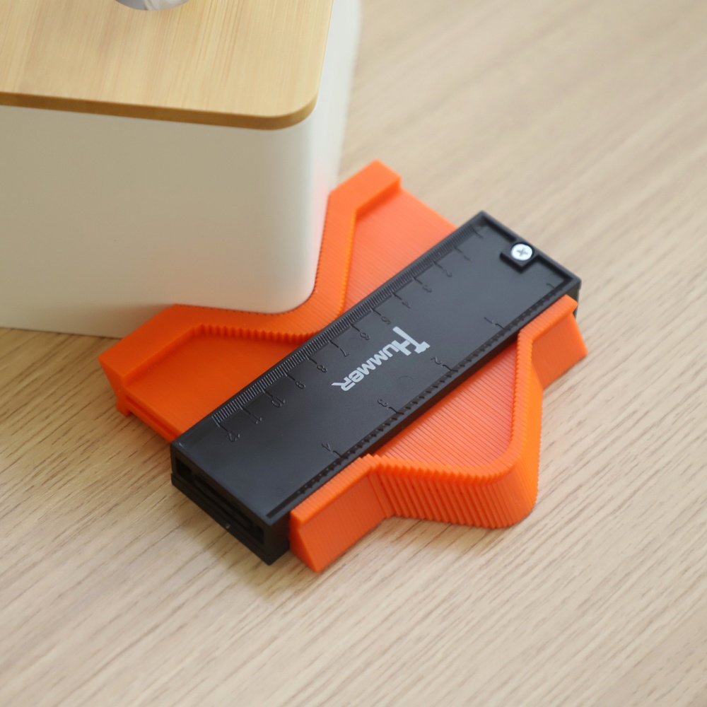 HUMMER ตัวลอกแบบงานกระเบื้อง รุ่น JGDW0705 ขนาดยาว 5 นิ้ว ลึก 3cm (10.10X14.5X2.1cm)