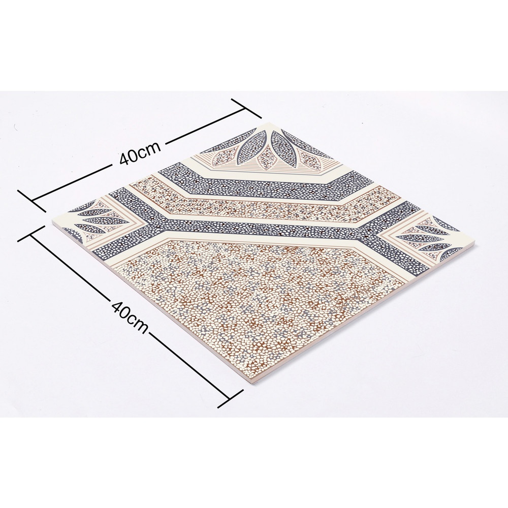 Marbella กระเบื้องเซรามิคปูพื้น 40X40 ซม. รุ่น ลูโก RP06 Matt (12P)