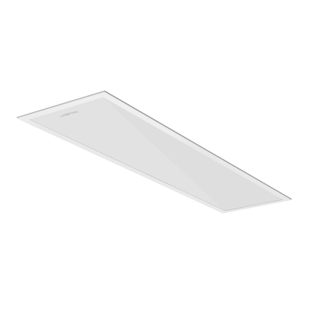 LAMPTAN โคมพาแนลไลท์ แบบฝังฝ้า LED 40W ขนาด 30X120cm รุ่นไอฟิท แสงเดย์ไลท์
