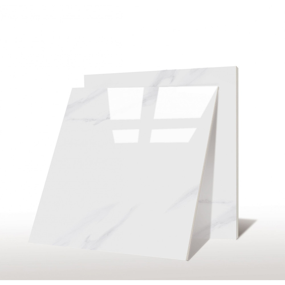 Marbella กระเบื้องเซรามิคปูพื้น 40X40 ซม. รุ่น คาราร่า ND971 Gloss Random (12P)