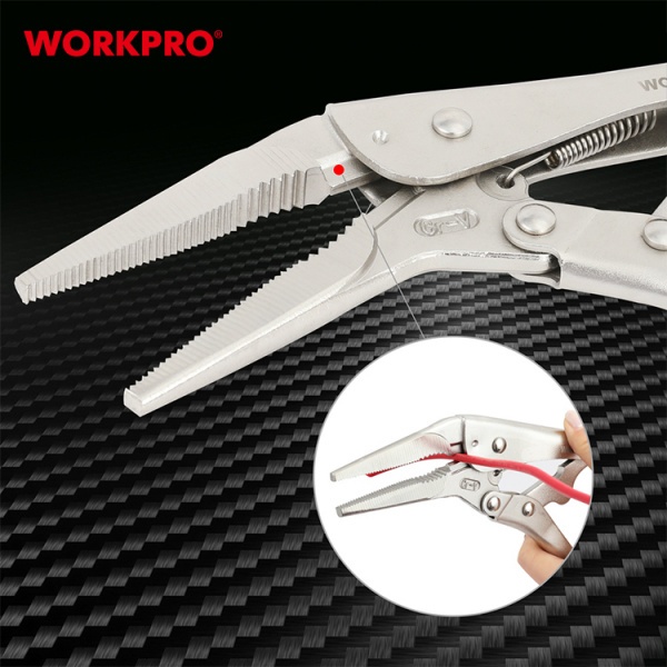 WORKPRO คีมล็อคปากโค้ง 10นิ้ว (250mm) รุ่น WP231059