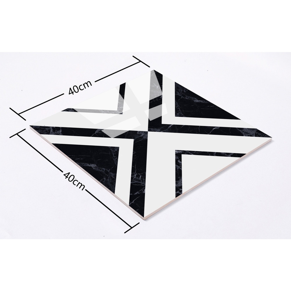 Marbella กระเบื้องเซรามิคปูพื้น 40X40 ซม. รุ่น เดย์ลี่ JMZ40214 Gloss (12P)