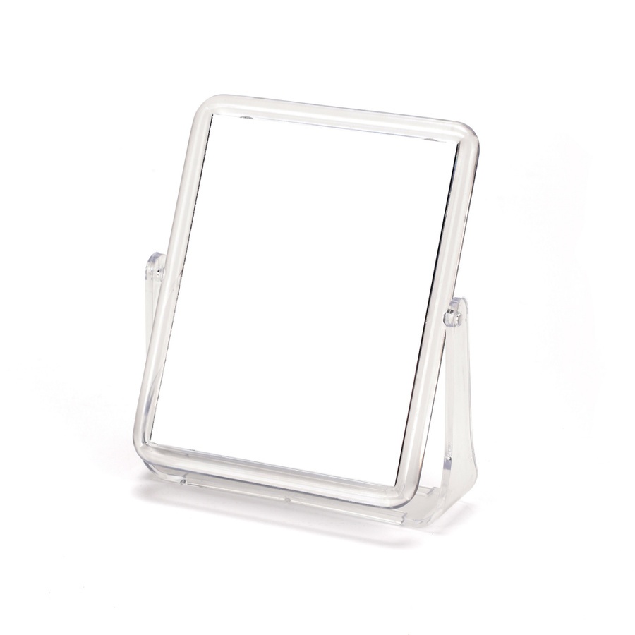 Primo กระจกแต่งหน้าตั้งโต๊ะอคลิลิคทรงเหลี่ยม รุ่น Lyn-L ขนาด 3.5x15x18 ซม. สีใส