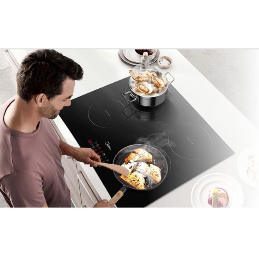 MIDEA เตาแม่เหล็กไฟฟ้า 4 หัว รุ่น MC-IF7251J1-A