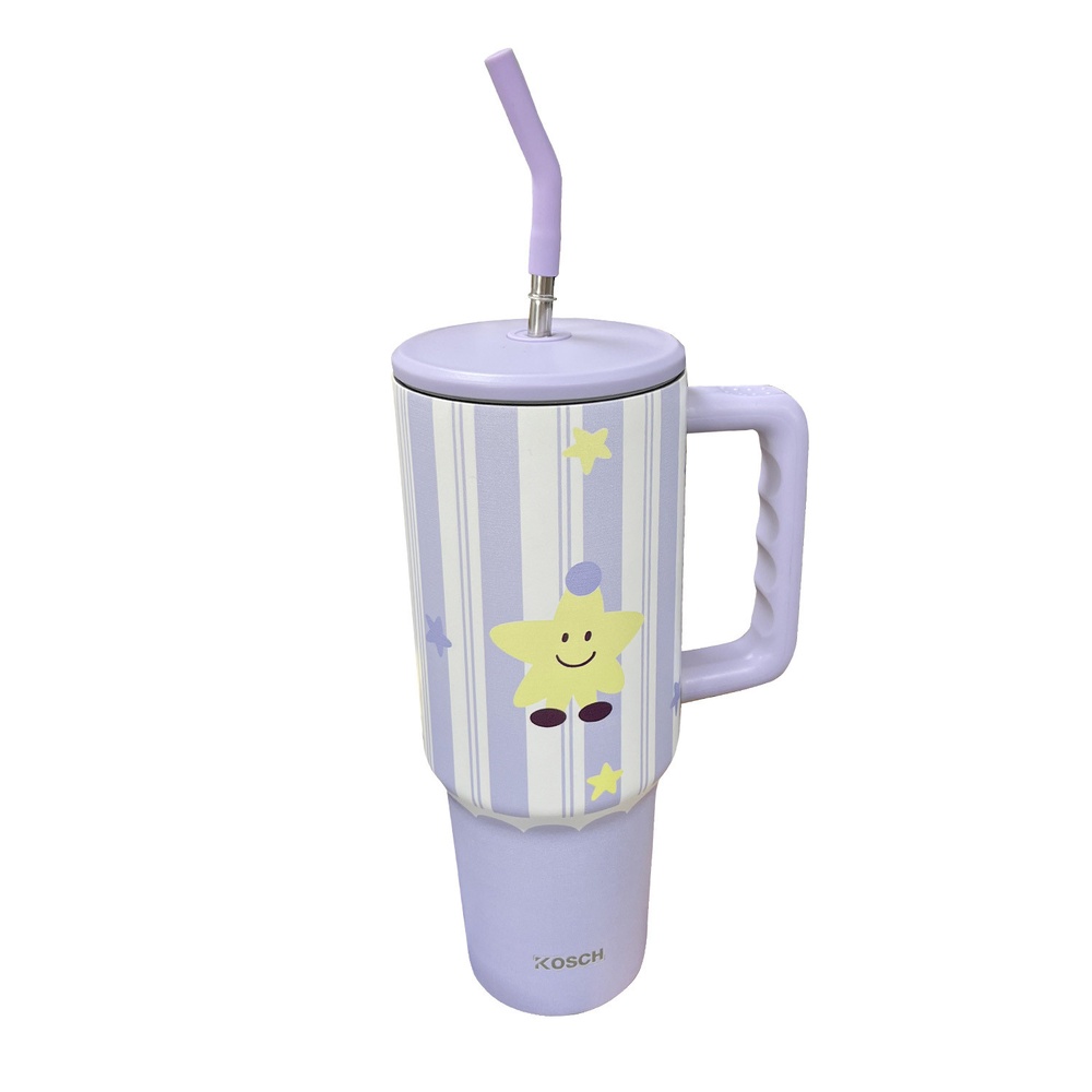 KOSCH แก้วน้ำเก็บอุณหภูมิ 1200 มล. HUGGY คละสี