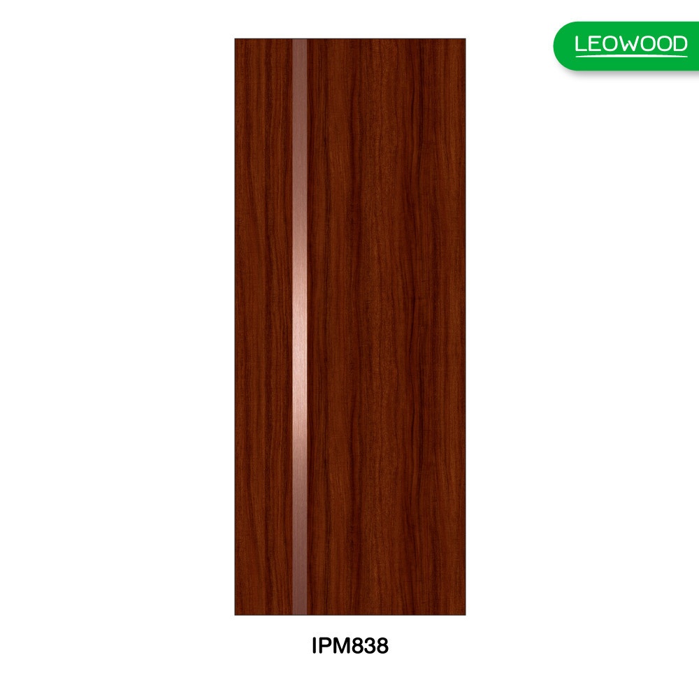 ประตู iDoor Premium Metal Line เส้นกลาง/สีทองแดง 1 เส้น