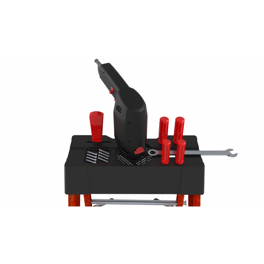 HUMMER บันไดไฟเบอร์กลาสแบบมีถาด 5 ขั้น รุ่น GB4204B-5C