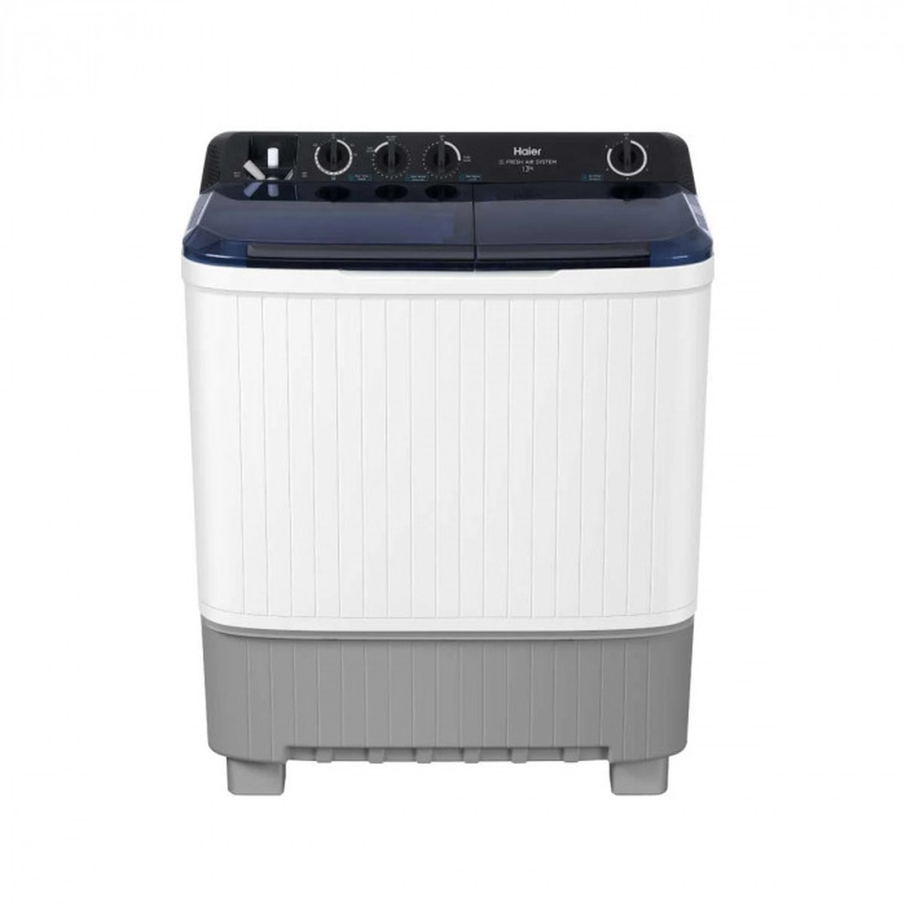 HAIER เครื่องซักผ้า 2 ถัง 15 กก. รุ่น HTW150-1217BS