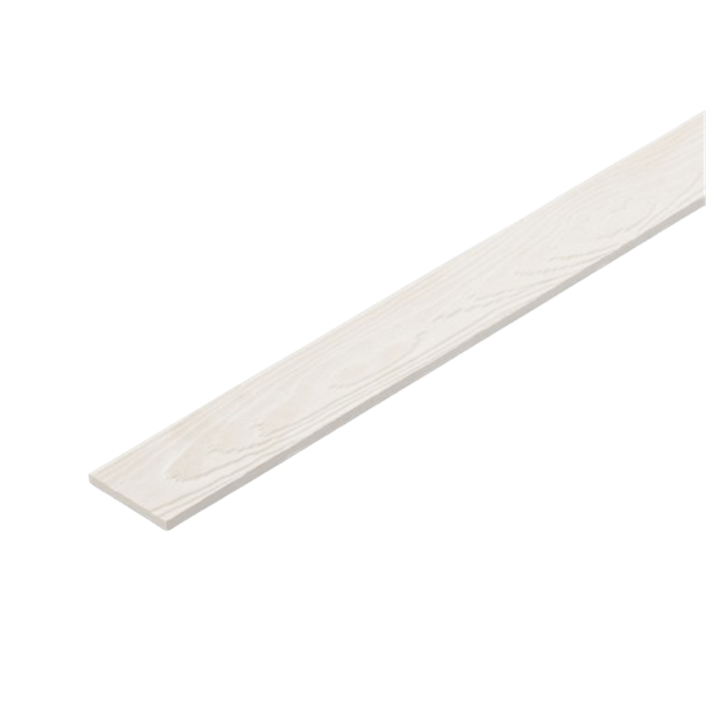 เฌอร่า ไม้ระแนง รุ่นขอบตรง ลายสัก 0.8x5x300ซม. สีธรรมชาติ