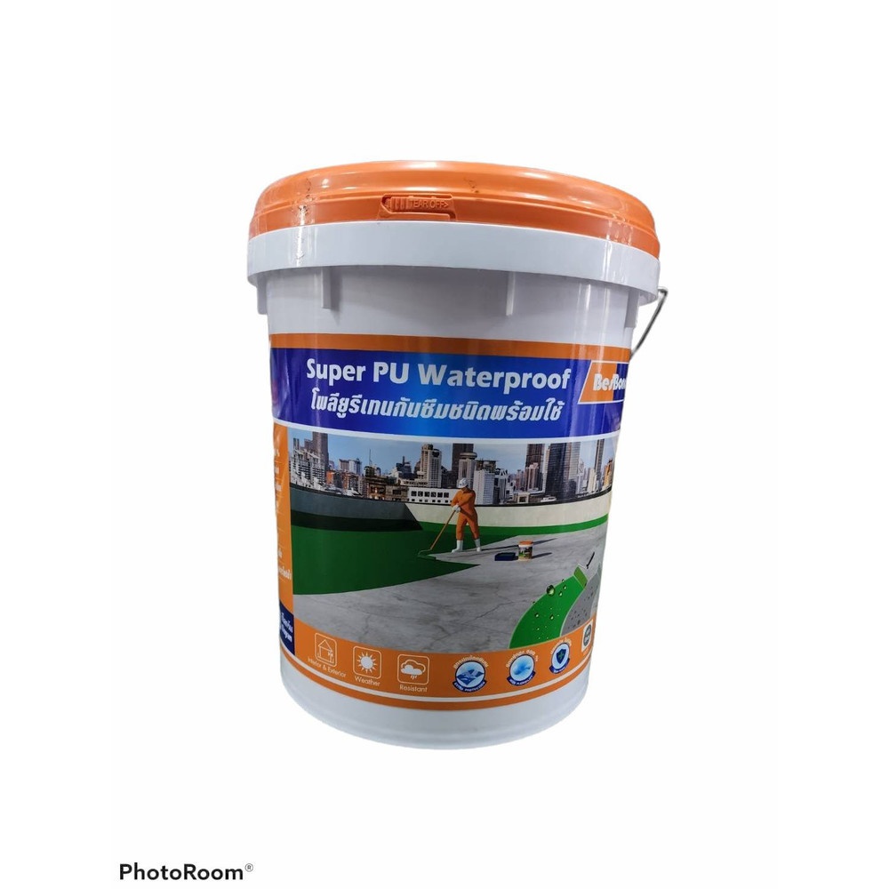 BESBOND โพลียูรีเทนกันซึมชนิดพร้อมใช้ ขนาด 20 กก.  สีเขียว