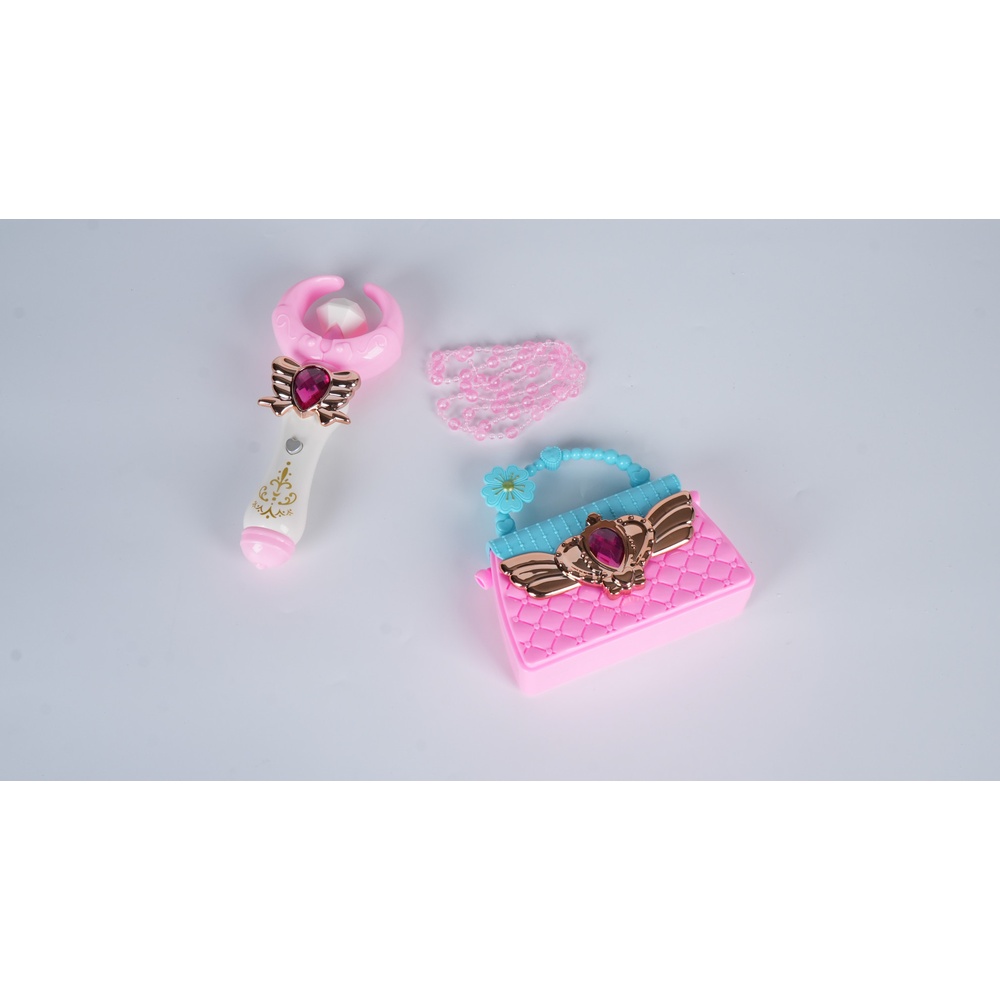 TOYS ของเล่นชุดไม้กายสิทธิ์พร้อมกระเป๋าถือ # 55998-37A ขนาด 21.5x5.8x25 ซม. คละสี