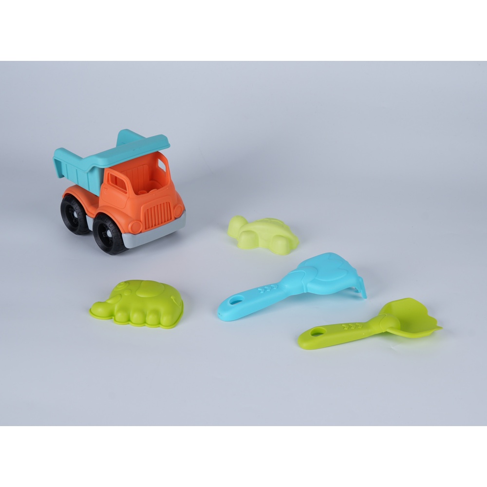 TOYS ของเล่นชุดรถบรรทุกและอุปกรณ์ 5 ชิ้น รุ่น HG-382 ขนาด 17x13x12 ซม. คละสี