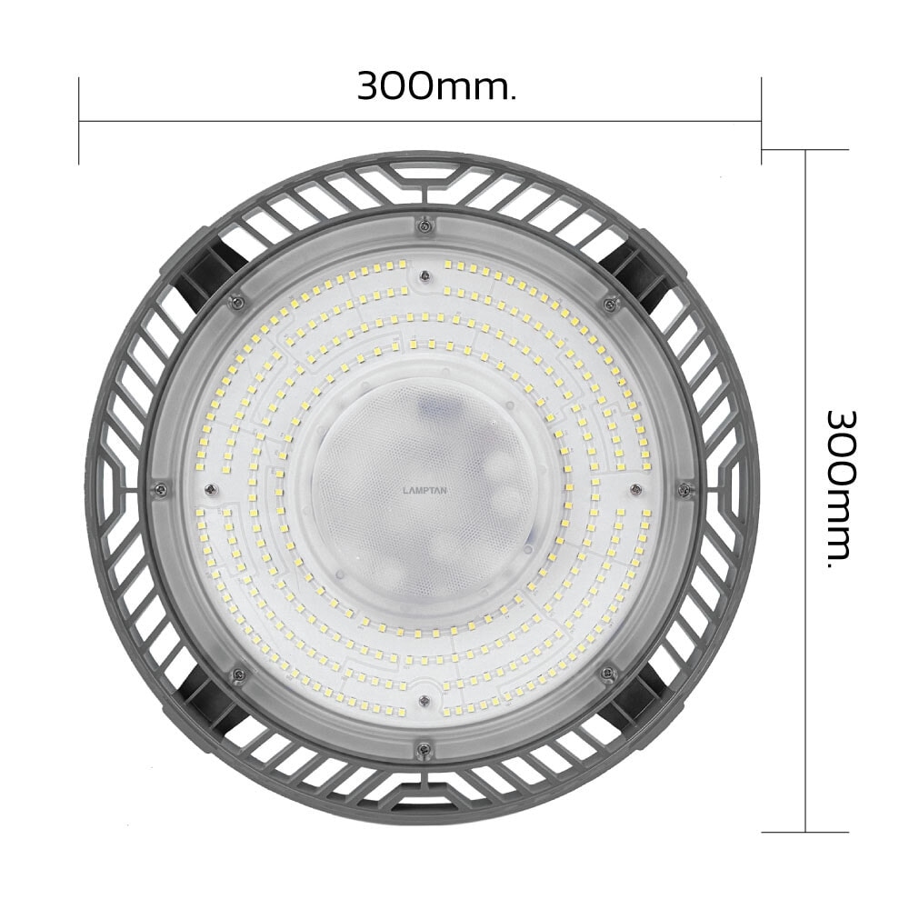 LAMPTAN โคมแอลอีดีไฮเบย์ ยูเอฟโอ 200W รุ่น AERO DL