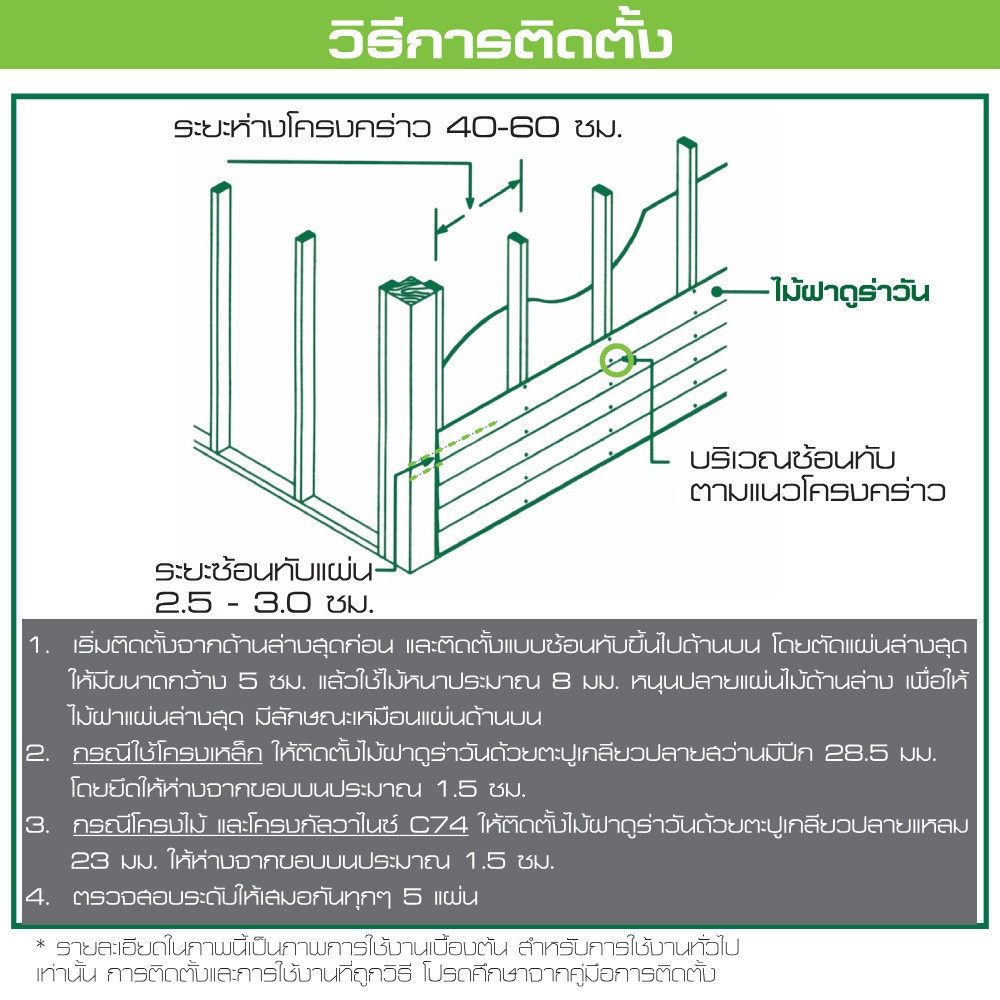 ดูร่าวัน ไม้ฝา 0.8x15x300 ซม. สีเนื้อ