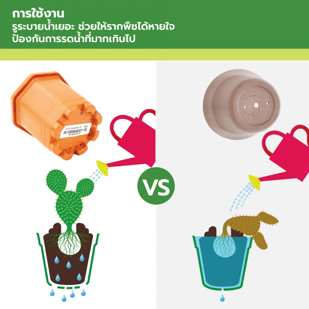 GREENHOUSE กระถาง แคคตัส 3 นิ้ว สีอิฐ