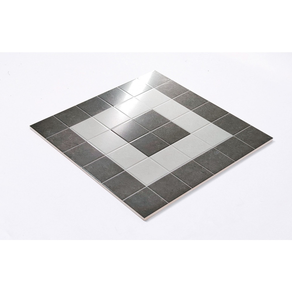 Marbella กระเบื้องเซรามิคปูพื้น 40X40 ซม. รุ่น พอลโล่ เทา ZYB167 Matt (12P)