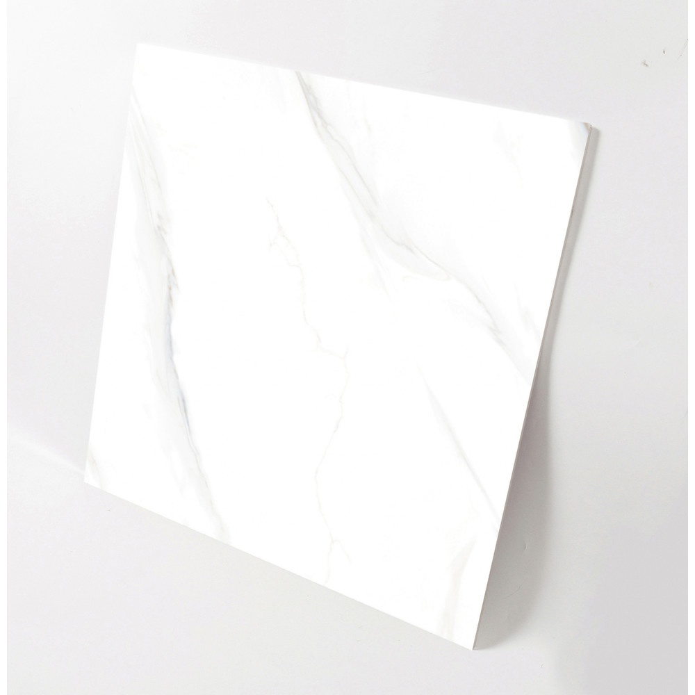Marbella กระเบื้องพอร์ซเลน 60x60 ซม. รุ่น สโนวี T63836W4 Glossy (4P) Random