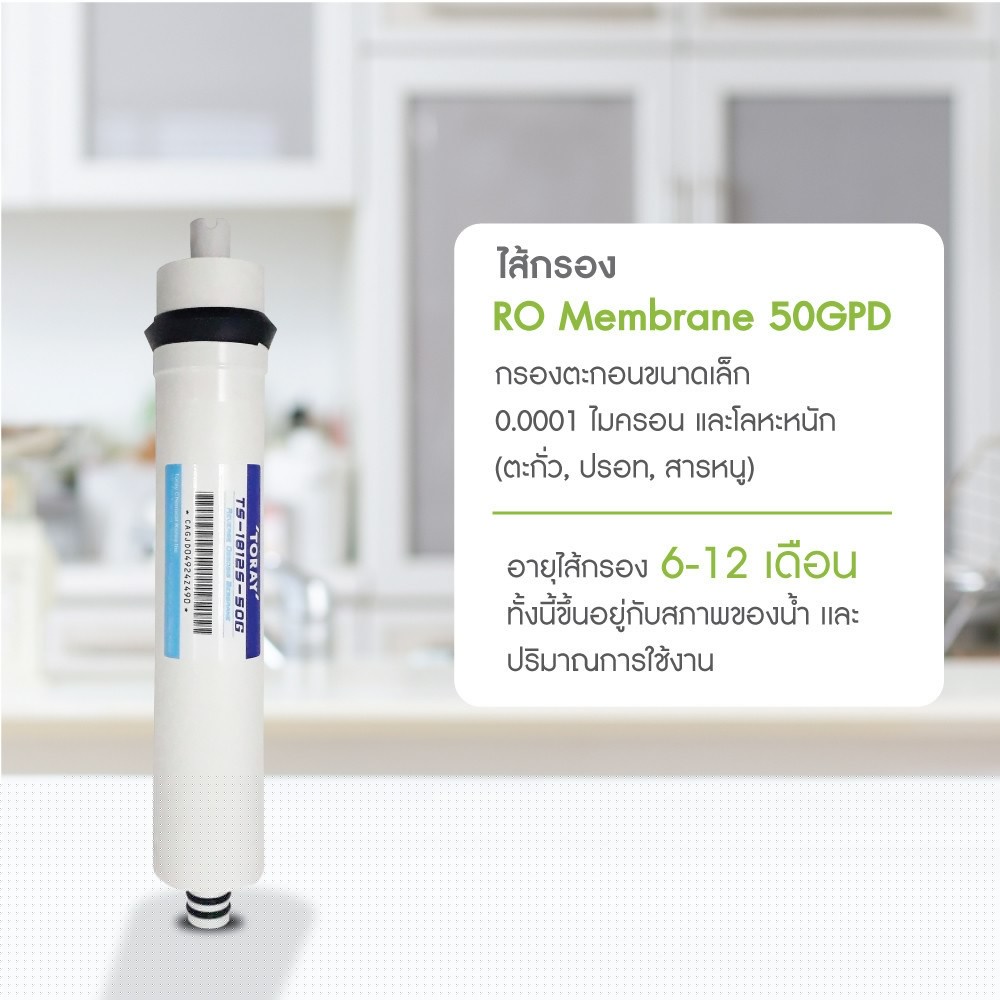 MAZUMA ไส้กรองเมมเบรน RO