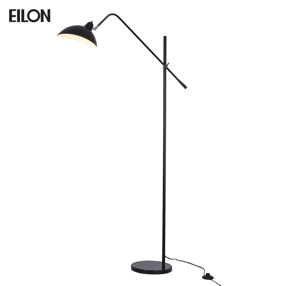 EILON โคมไฟตั้งพื้นโมเดิร์น รุ่น Zali S3028F สีดำ