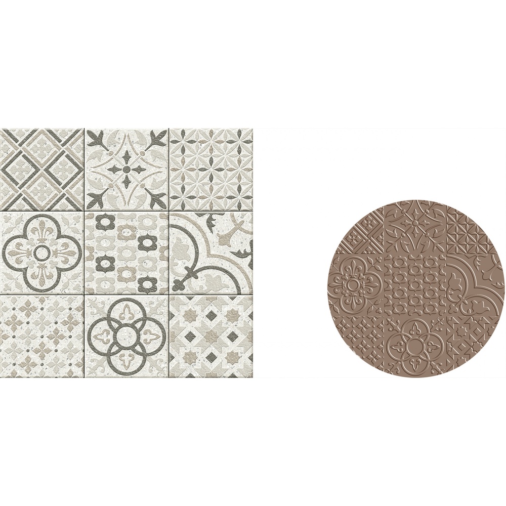 Marbella กระเบื้องเซรามิคปูพื้น 40X40 ซม. รุ่น ชิโน HK9240 Matt (12P)